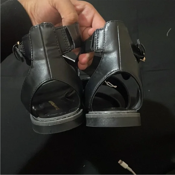 Tommy Hilfiger Black Women's Sandals - Picture 5 of 5